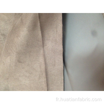 Tissu de rideau ignifuge en tissu de canapé velours coupé